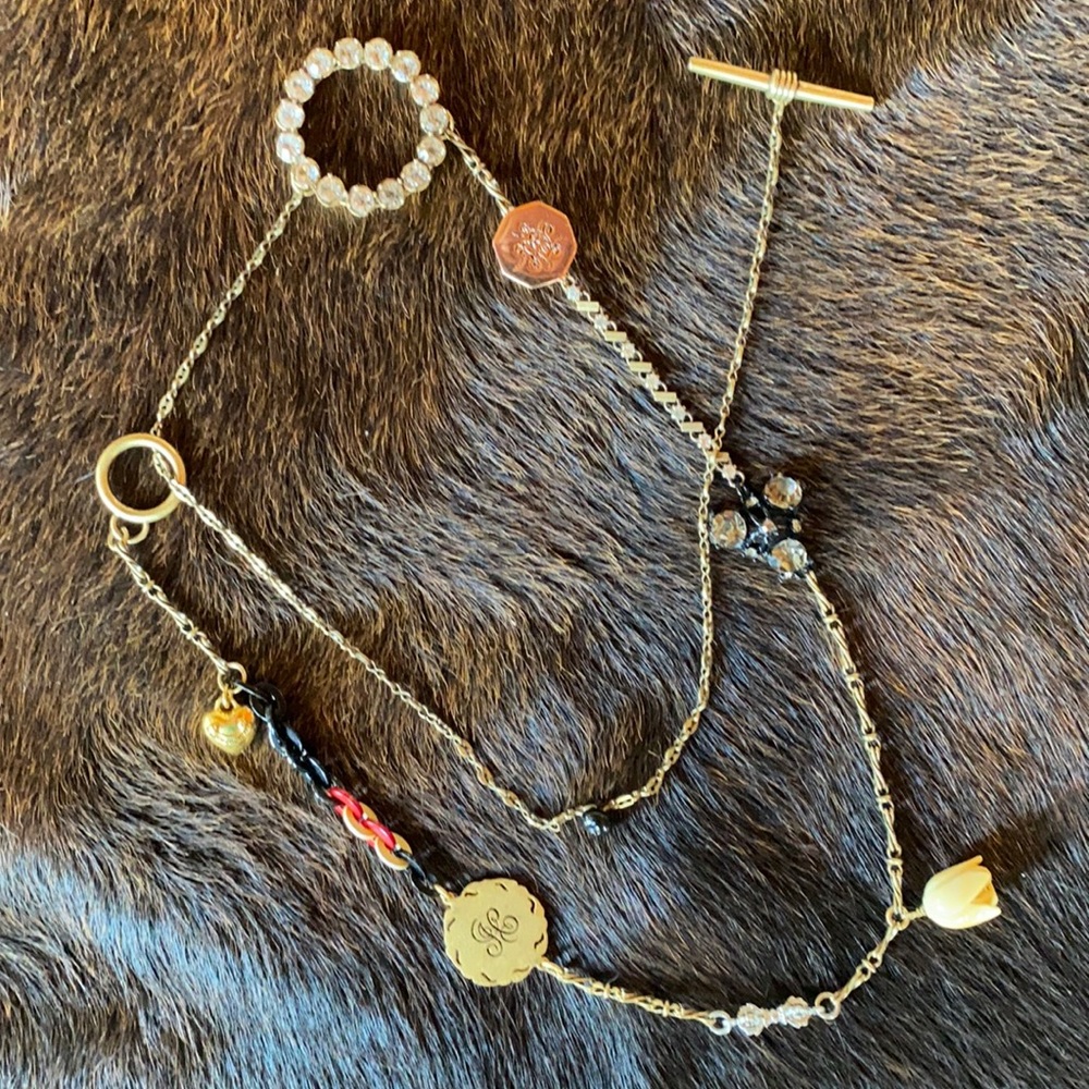 Juicy couture charm necklace